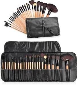 Professional 24 Pcs Makeup Brush Set KIt With Pouch
