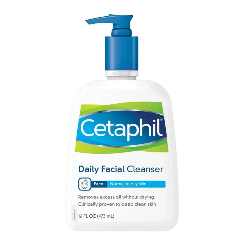 Cetaphil Normal To Oily Skin Daily Facial Cleanser, 473ml
